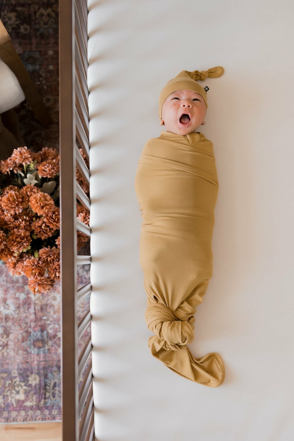 Kyte Baby Swaddle Blanket in Ochre
