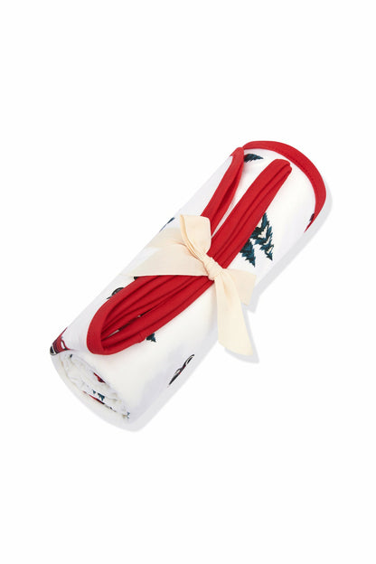 Kyte Baby Swaddle Blanket in Holiday Tree Farm