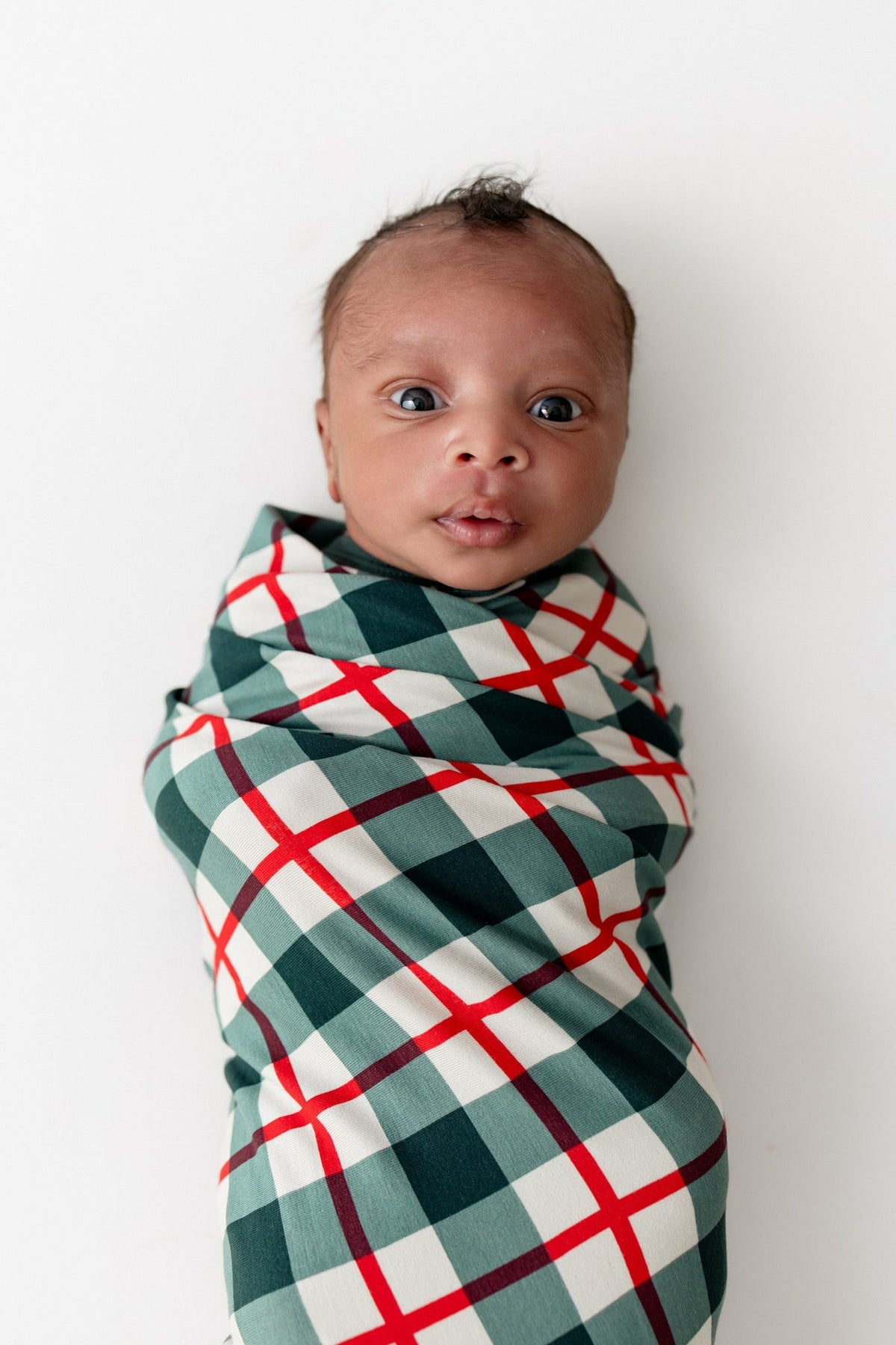 Kyte Baby Swaddle Blanket in Holiday Plaid