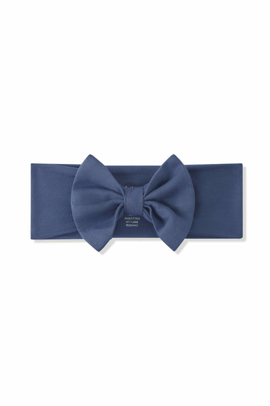 Kyte Baby Bow Headband in Oxford