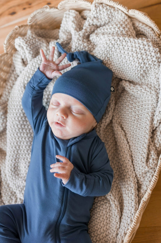 Kyte Baby Knotted Cap in Oxford