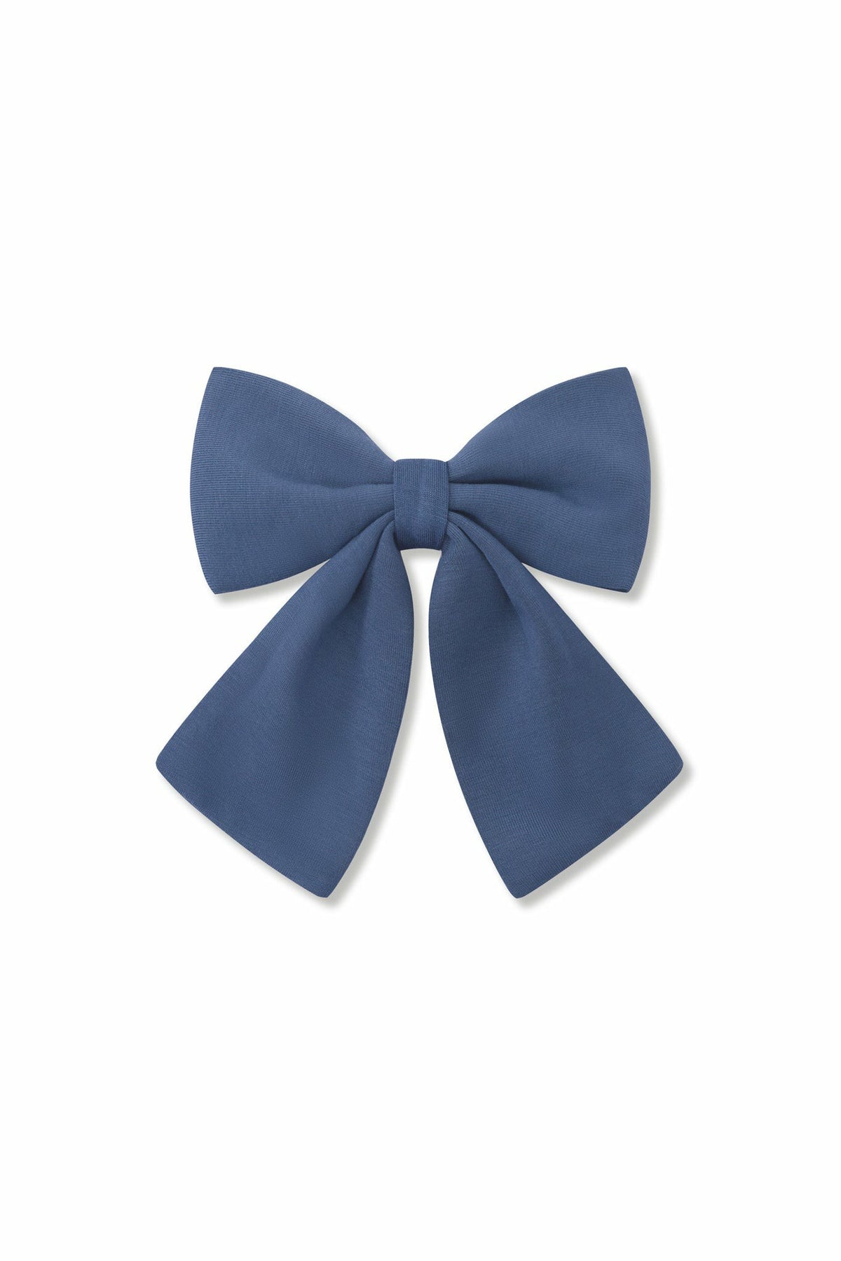 Kyte Baby Large Alligator Clip Bow in Oxford