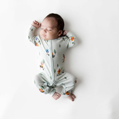 Kyte Baby Romper in Winnie the Pooh Hundred Acre Wood