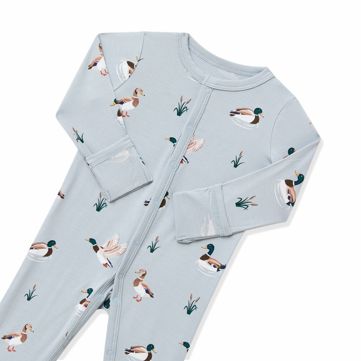 Kyte Baby Romper in Mallard Duck