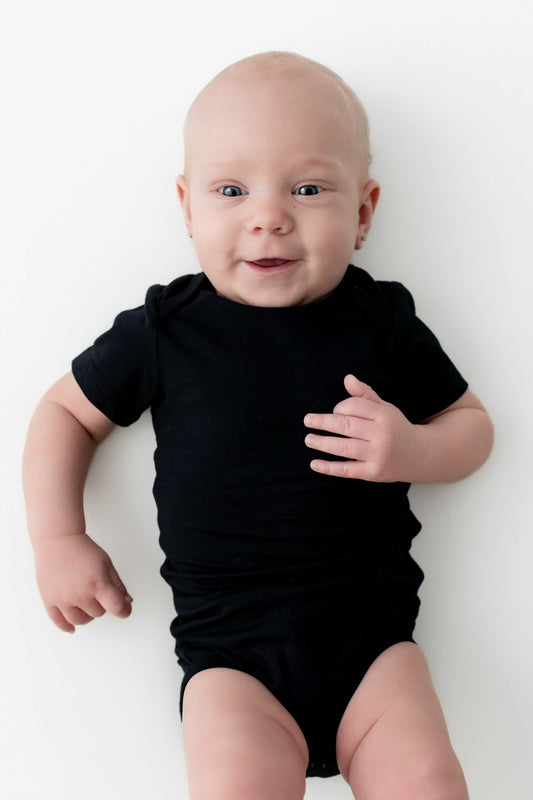 Kyte Baby Bamboo Bodysuit in Midnight