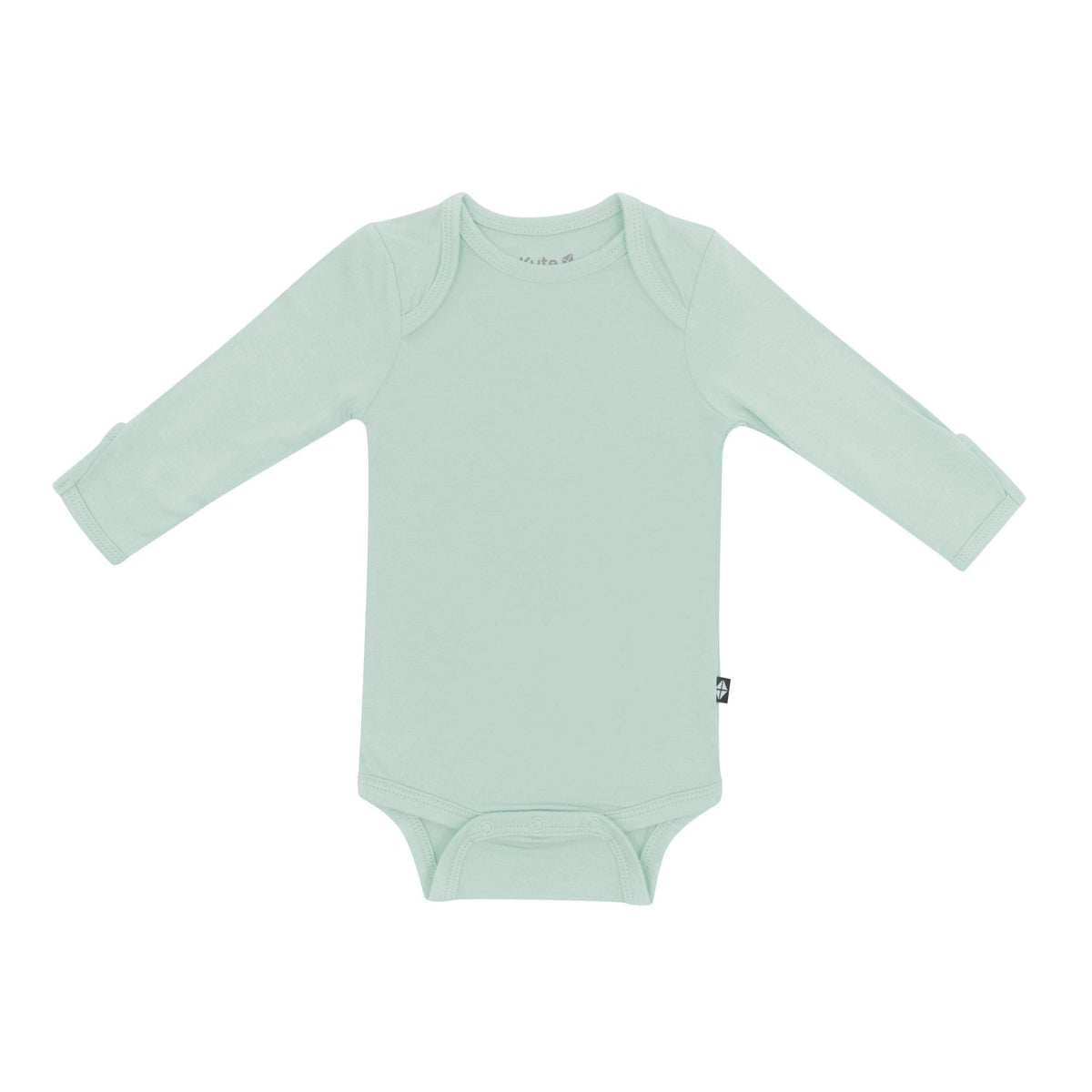 Kyte Baby Long Sleeve Bodysuit in Sage