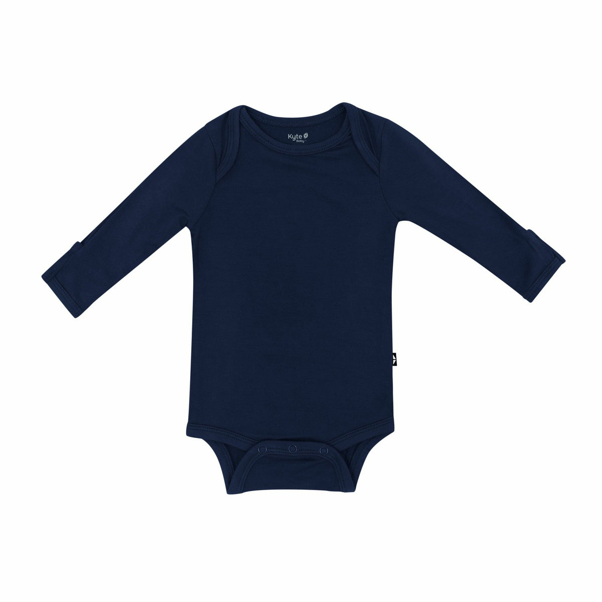 Kyte Baby Long Sleeve Bodysuit in Navy
