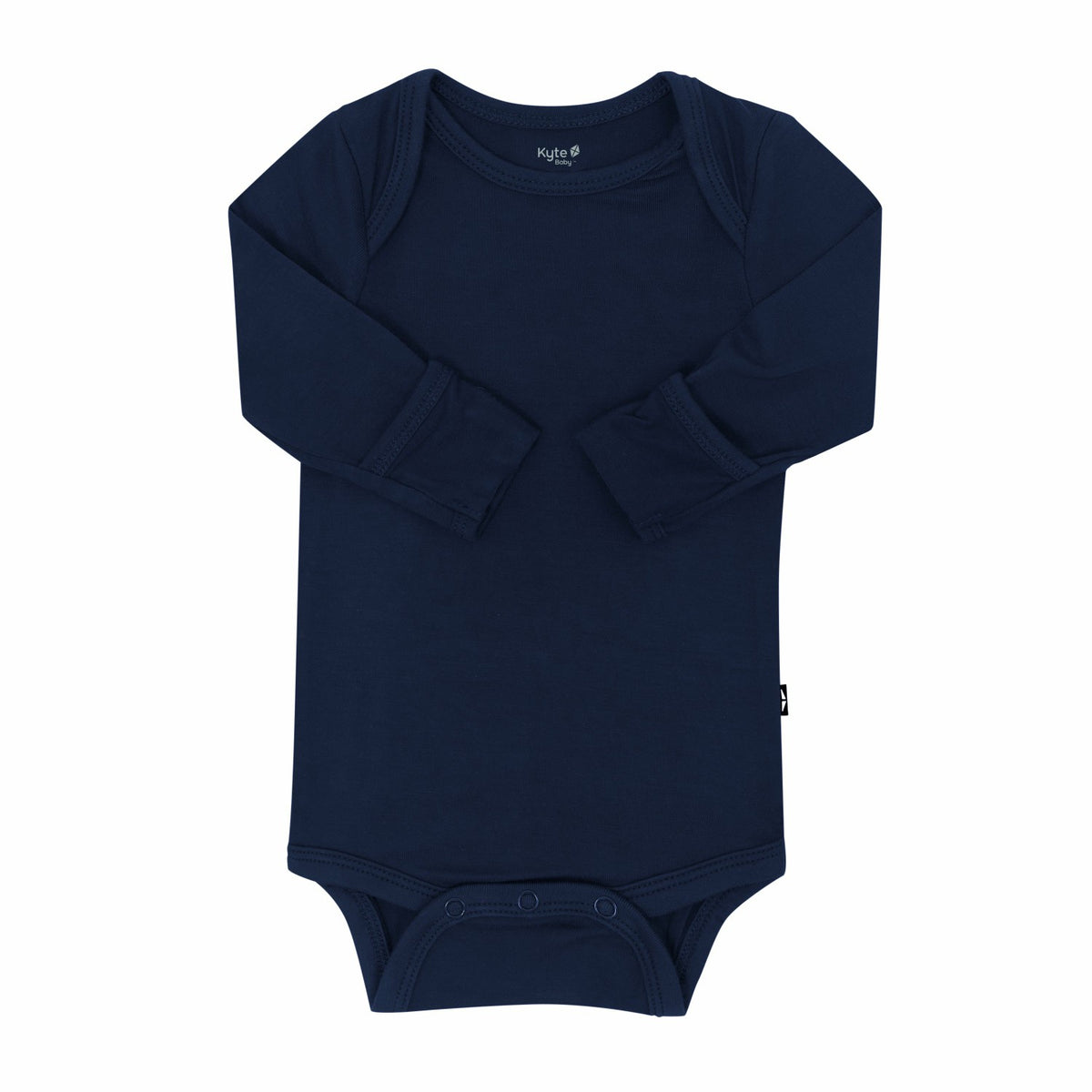 Kyte Baby Long Sleeve Bodysuit in Navy