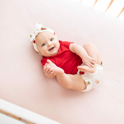 Kyte Baby Bodysuit in Cardinal