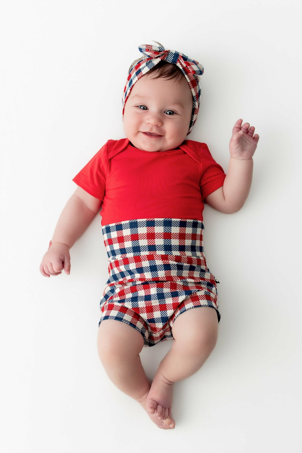 Kyte Baby Bodysuit in Cardinal