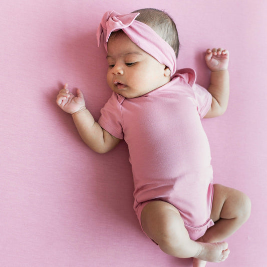 Kyte Baby Bodysuit in Apple Blossom