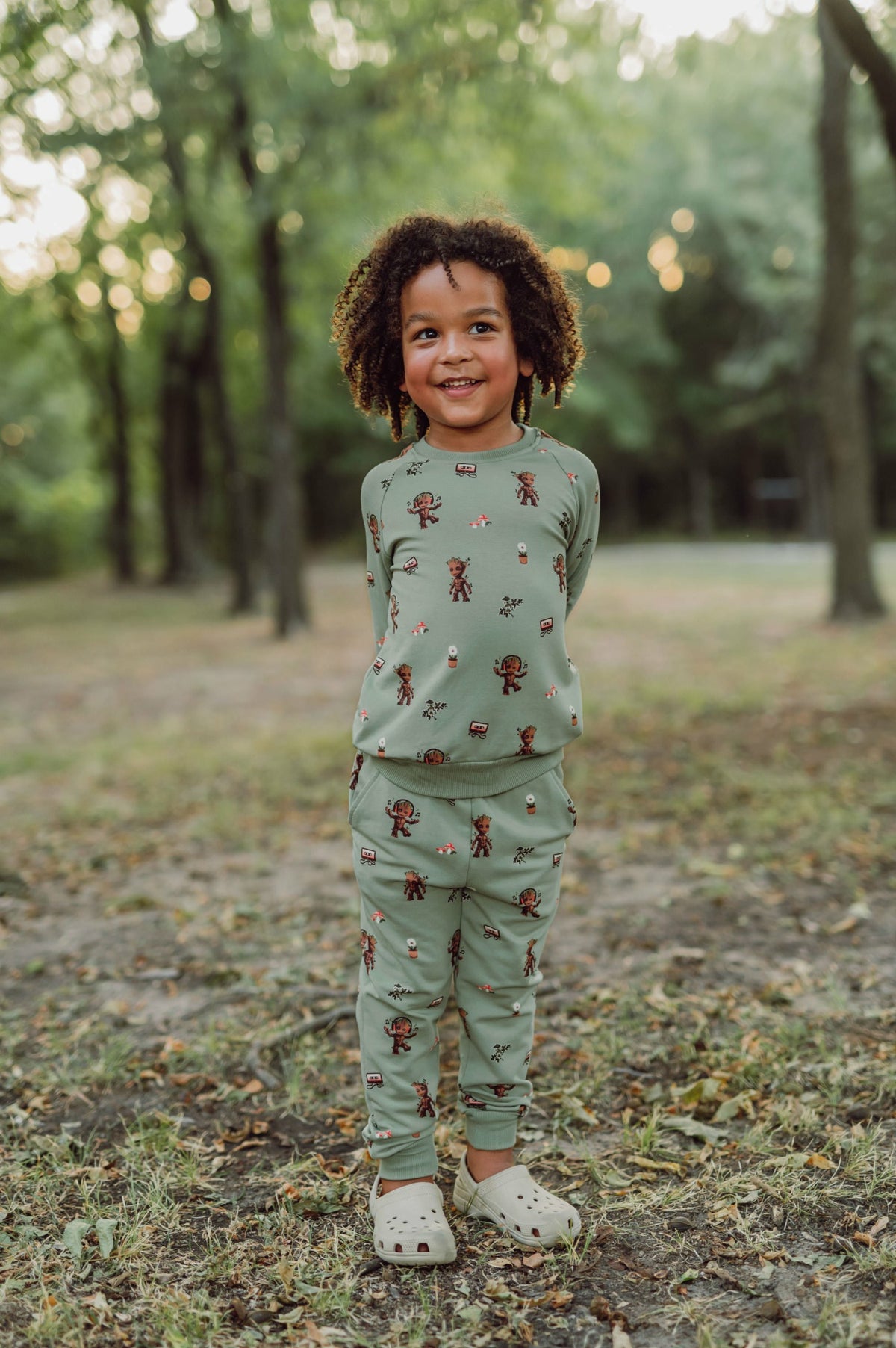 Kyte Baby Long Sleeve Jogger Set in Groot