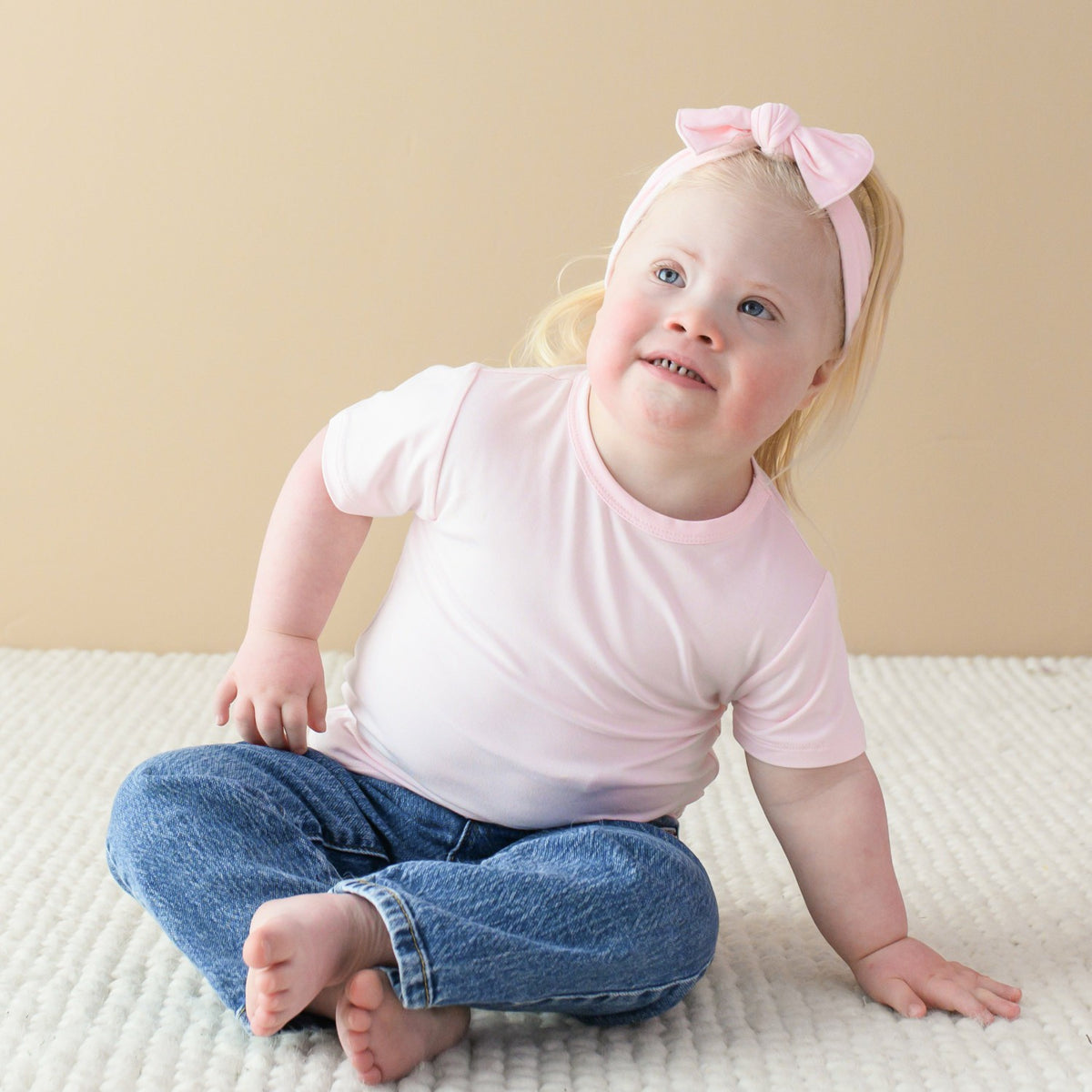 Kyte Baby Toddler Basic Tee in Sakura