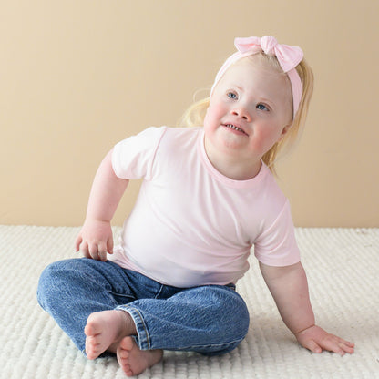 Kyte Baby Toddler Basic Tee in Sakura