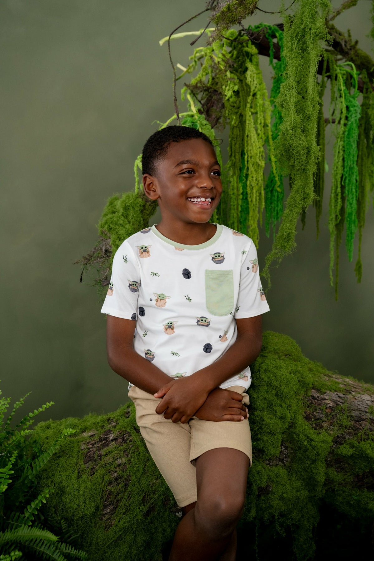 Kyte Baby Toddler Crew Neck Tee in Grogu™
