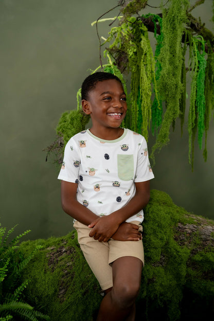 Kyte Baby Toddler Crew Neck Tee in Grogu™