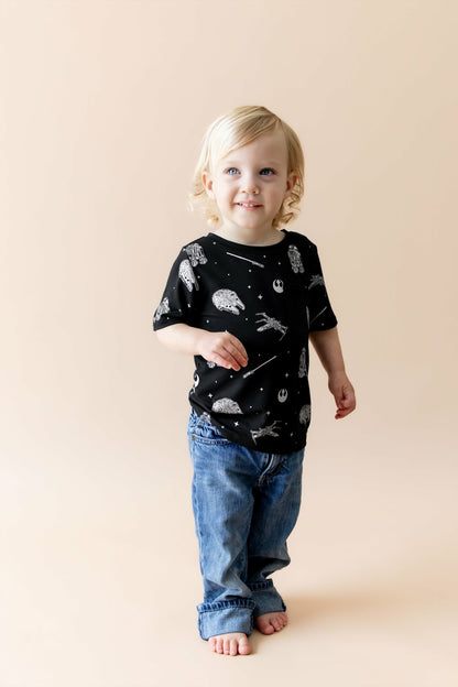 Kyte Baby Toddler Crew Neck Tee in STAR WARS™