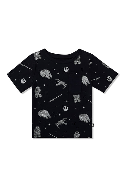 Kyte Baby Toddler Crew Neck Tee in STAR WARS™