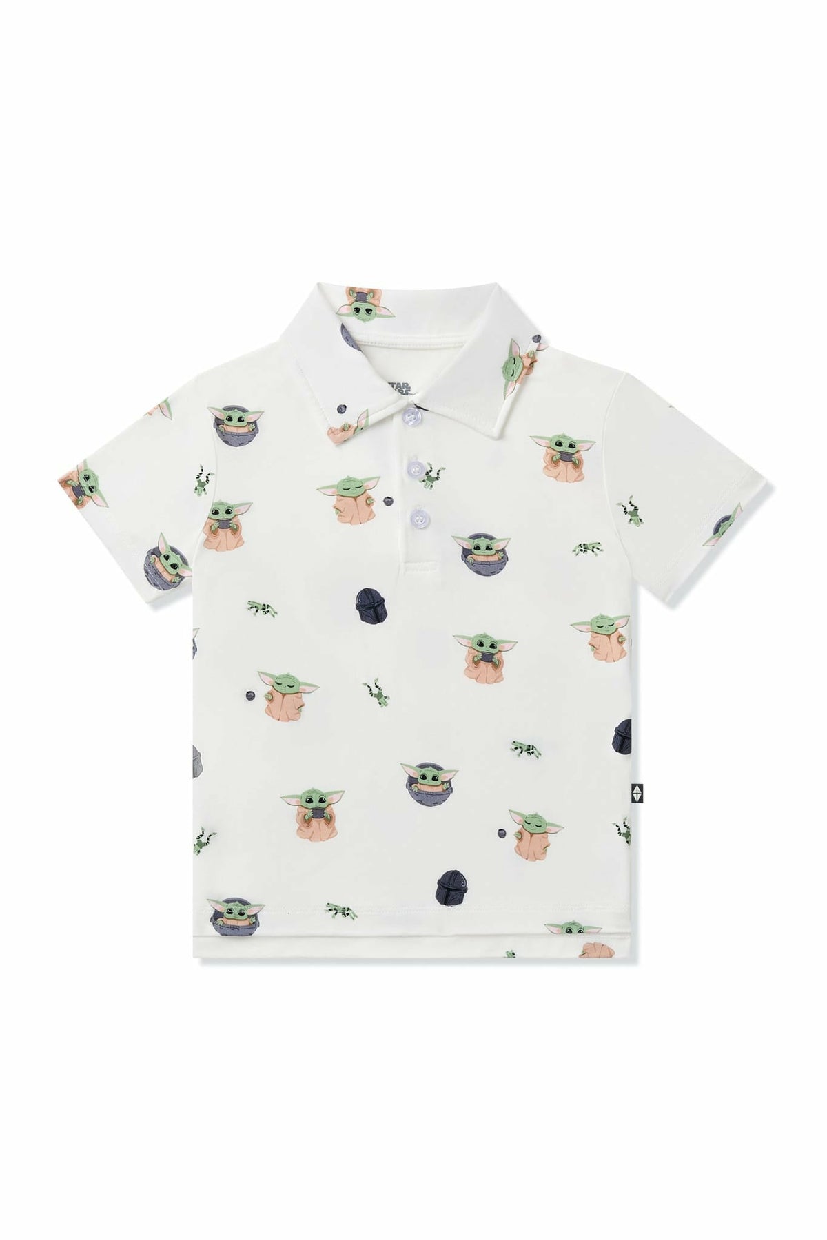Kyte Baby Toddler Short Sleeve Polo in Grogu™