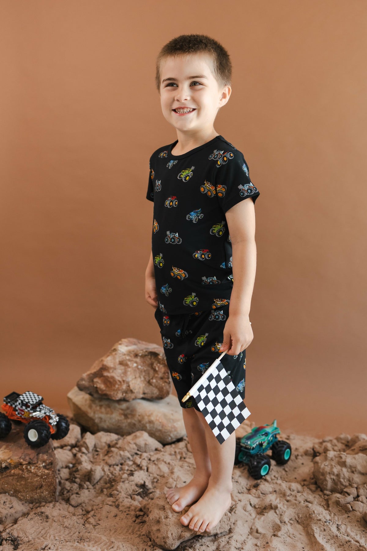 Kyte Baby Toddler Basic Tee in Monster Truck