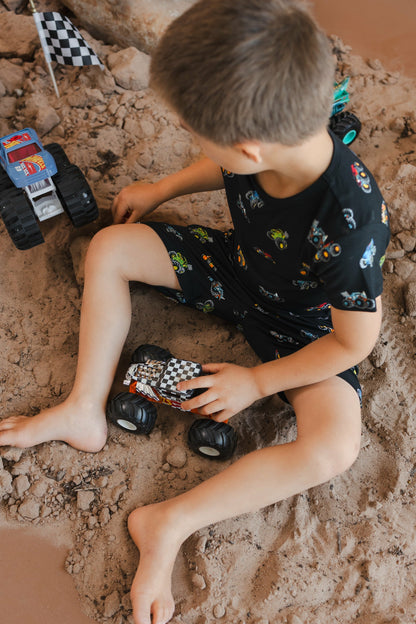 Kyte Baby Toddler Basic Tee in Monster Truck