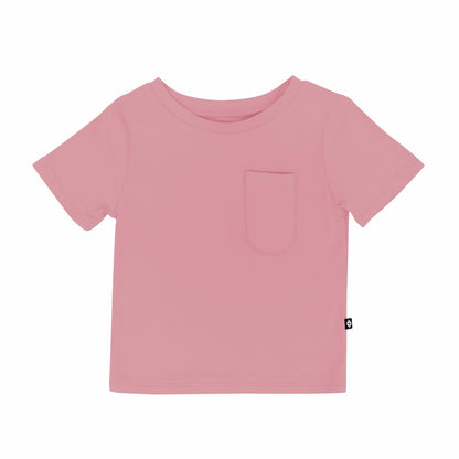 Kyte Baby Toddler Crew Neck Tee in Apple Blossom