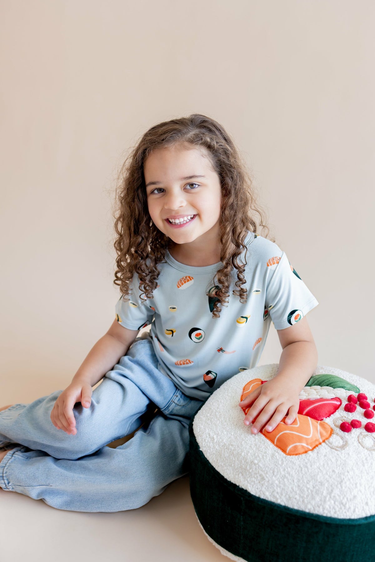 Kyte Baby Toddler Basic Tee in Ice Sushi