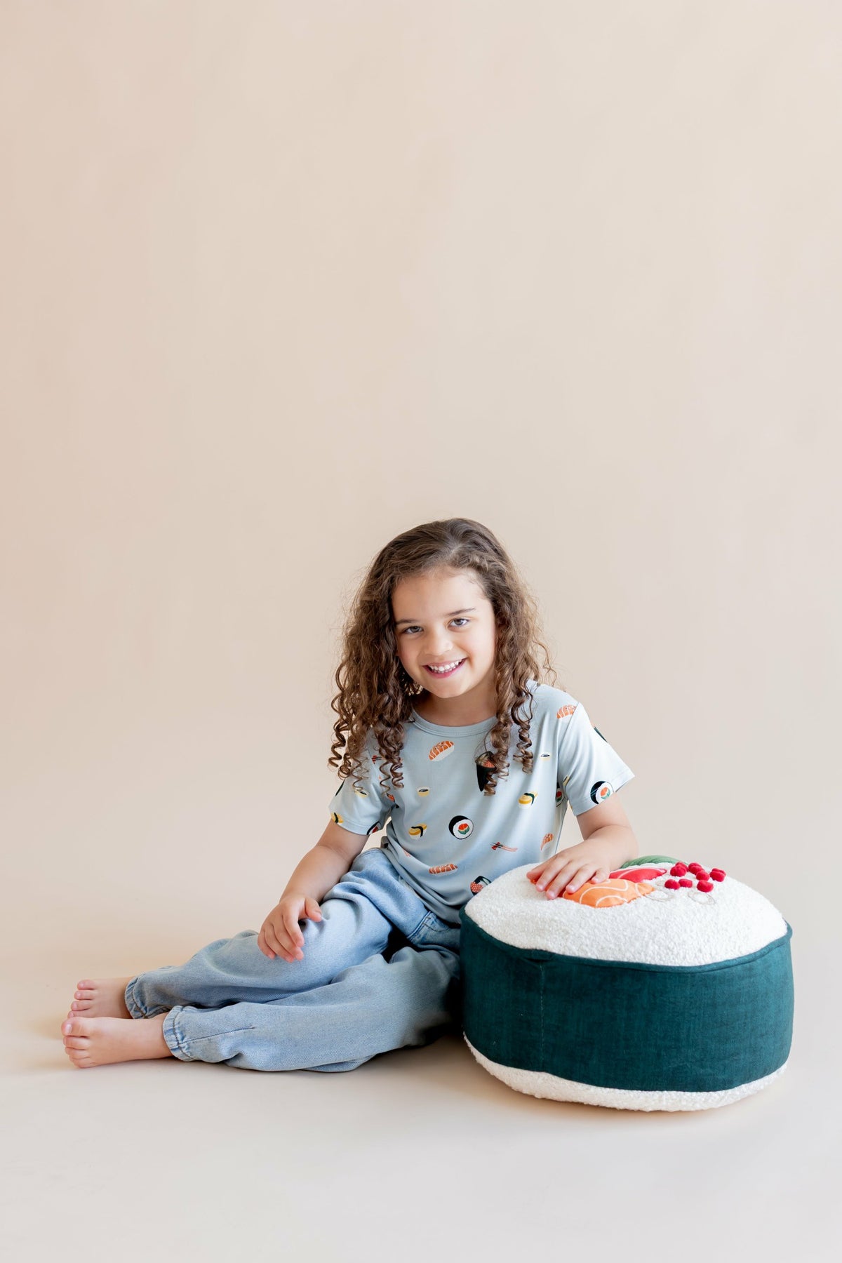 Kyte Baby Toddler Basic Tee in Ice Sushi