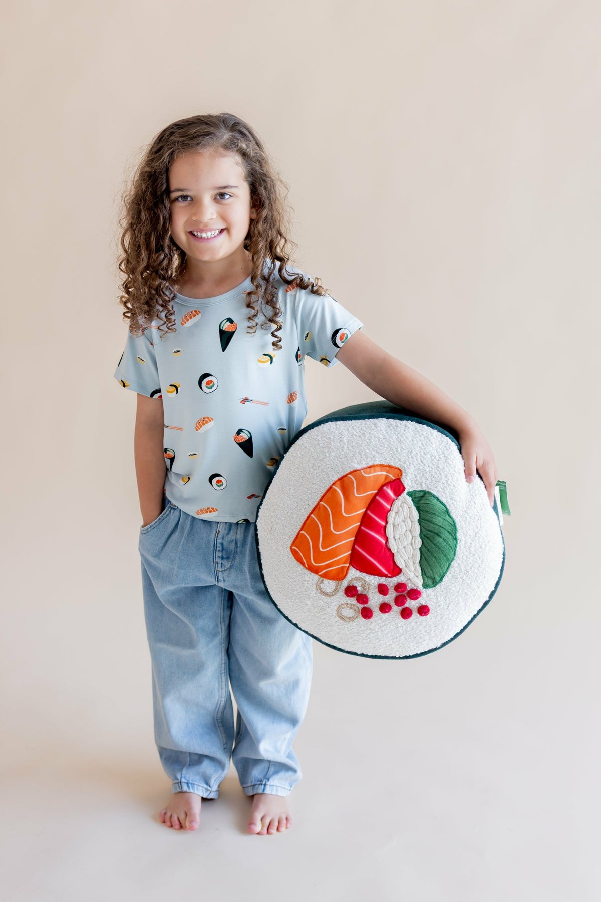 Kyte Baby Toddler Basic Tee in Ice Sushi