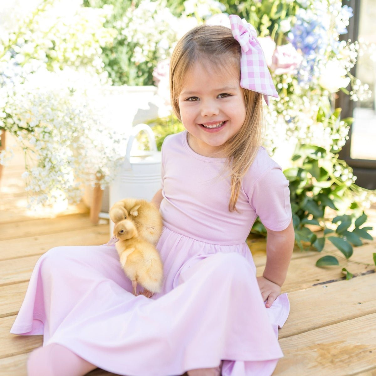Kyte Baby Twirl Dress in Thistle