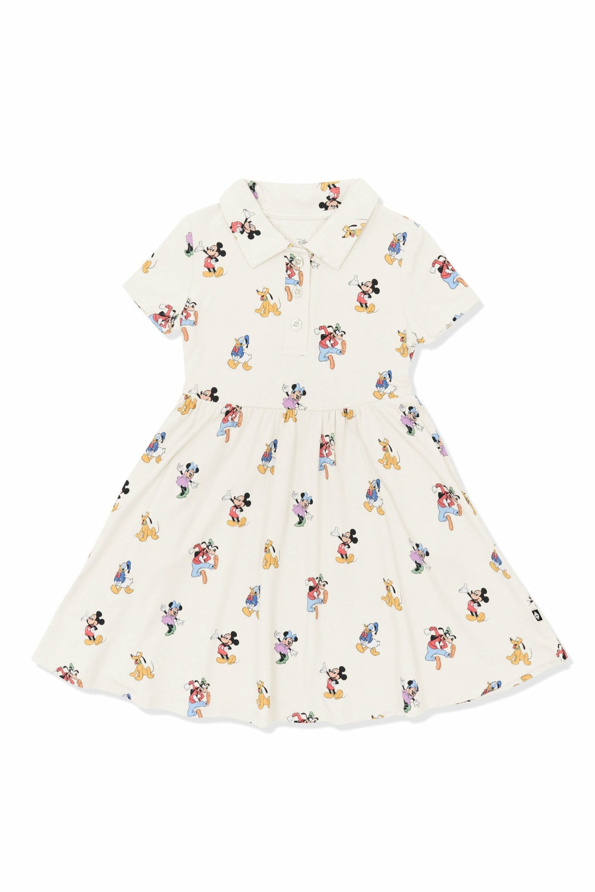 Kyte Baby Polo Dress in Mickey Mouse and Friends