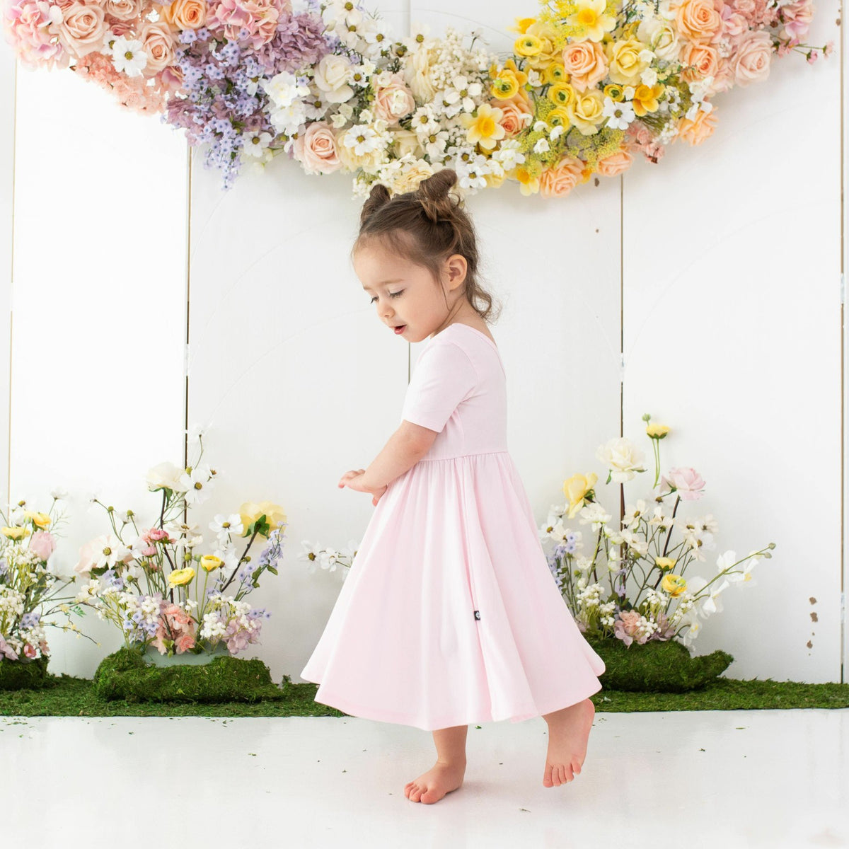 Kyte Baby Twirl Dress in Sakura