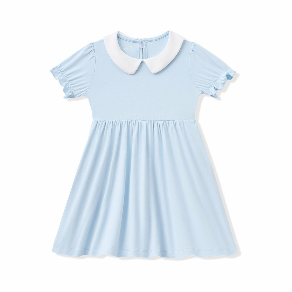 Kyte Baby Peter Pan Collar Dress in Breeze