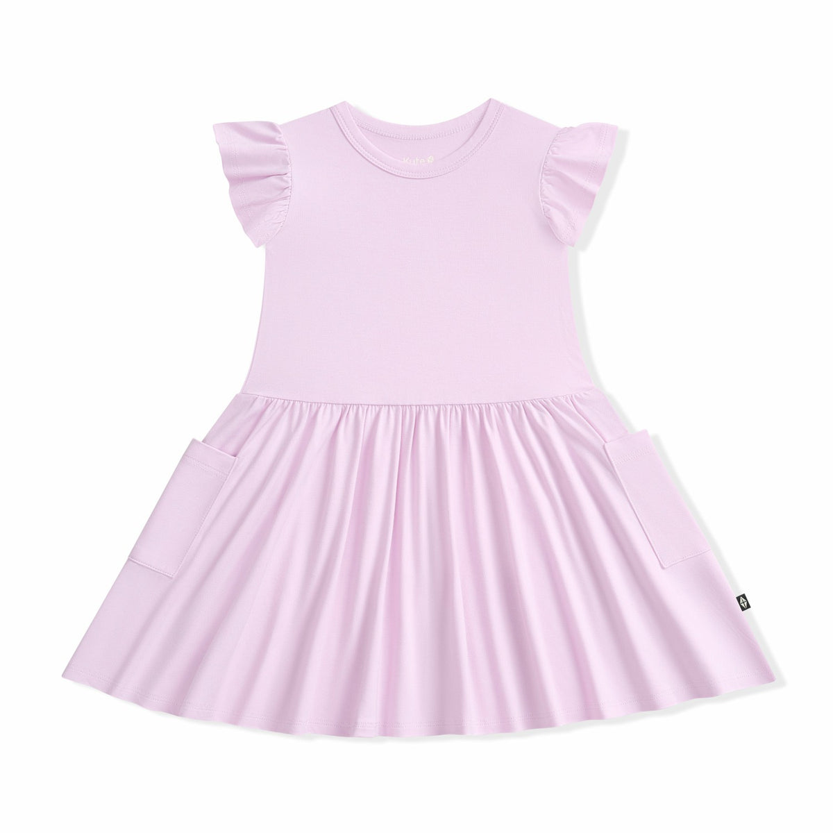 Kyte Baby Pocket Dress in Thistle
