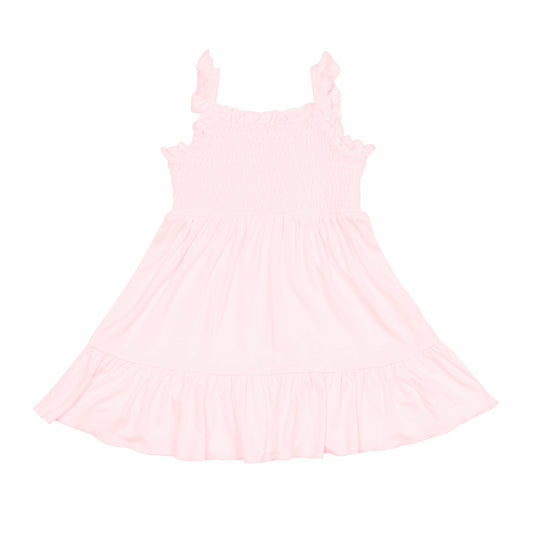 Kyte Baby Smocked Dress in Sakura