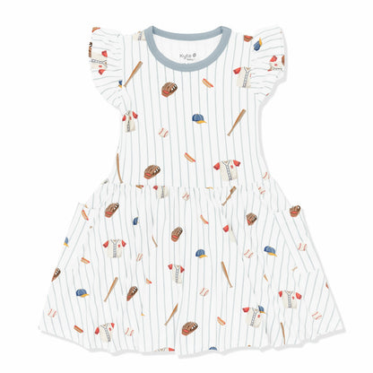 Kyte Baby Pocket Dress in Home Run