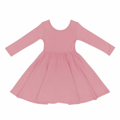 Kyte Baby Long Sleeve Twirl Dress in Apple Blossom