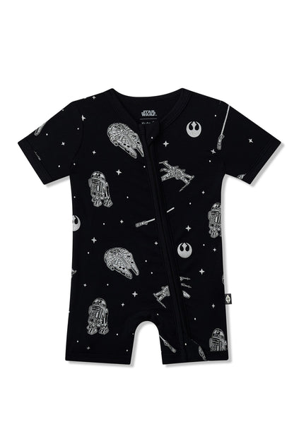 Kyte Baby Zipper Shortall Romper in STAR WARS™