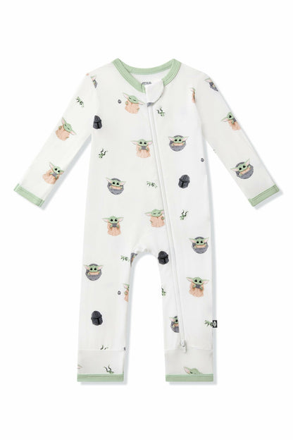 Kyte Baby Zippered Romper in Grogu™