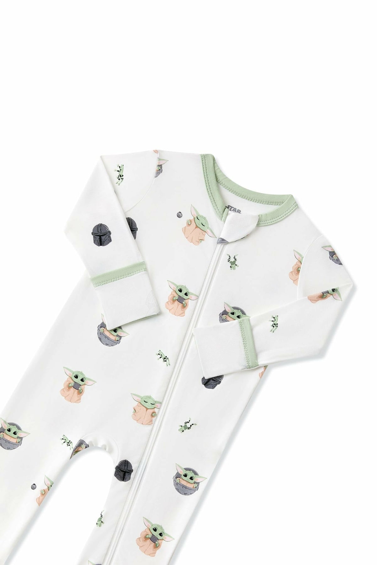 Kyte Baby Zippered Romper in Grogu™