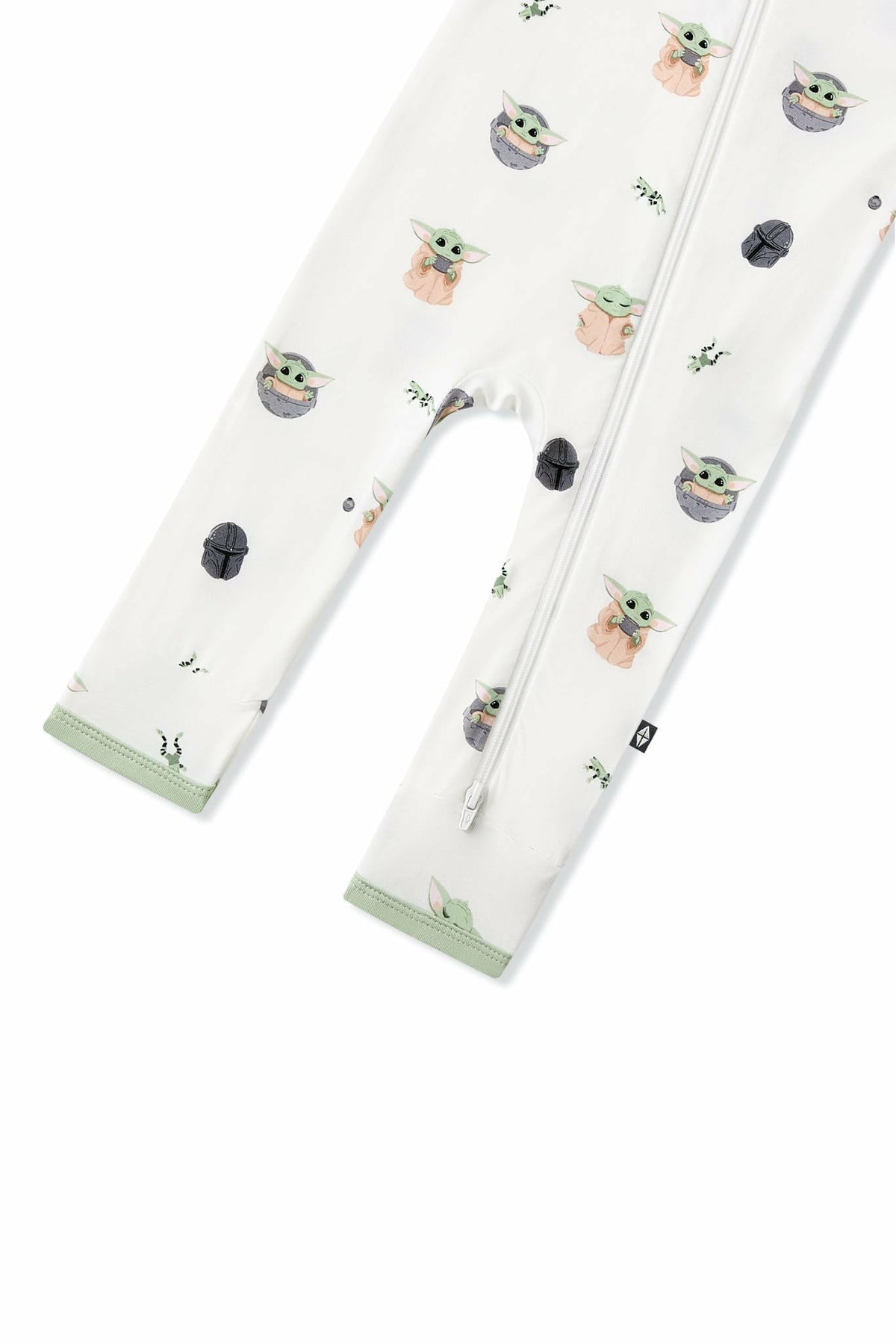 Kyte Baby Zippered Romper in Grogu™