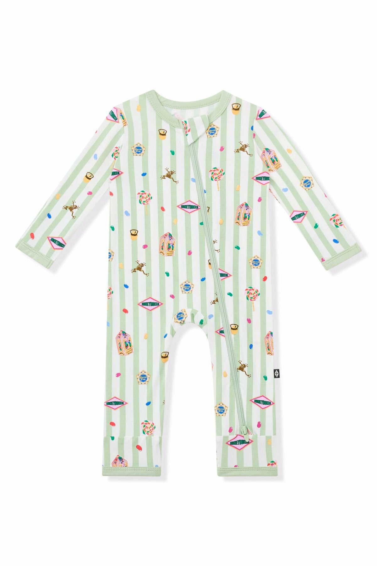Kyte Baby Zippered Romper in Honeydukes