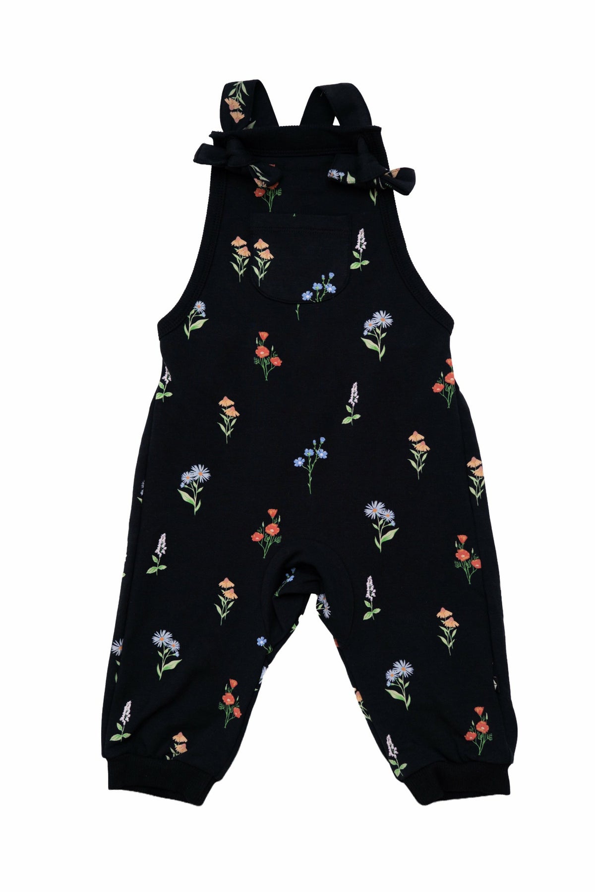 Kyte Baby Overall in Midnight Wildflower
