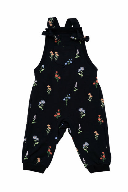 Kyte Baby Overall in Midnight Wildflower