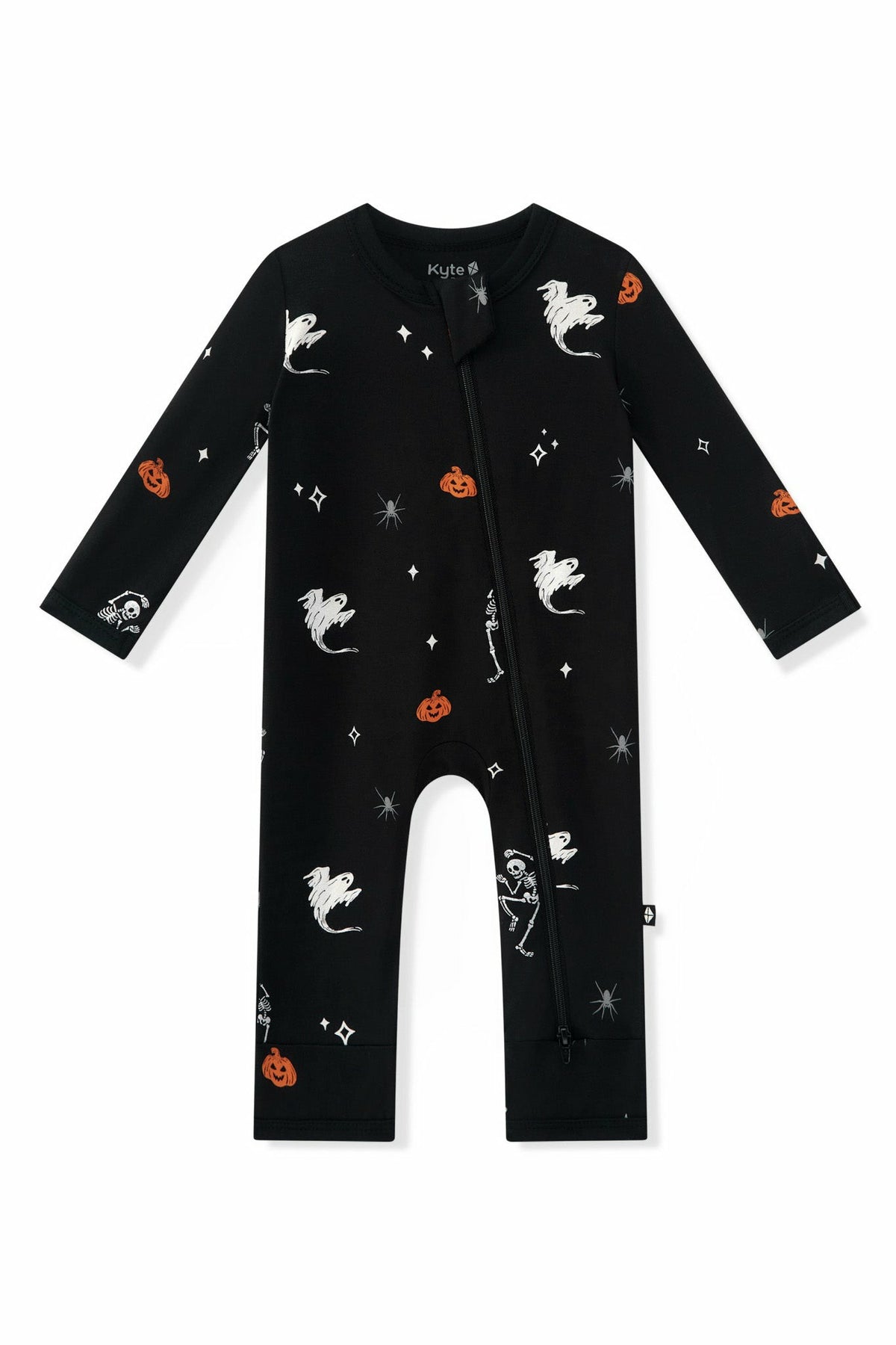Kyte Baby Zippered Romper in Halloween Friends