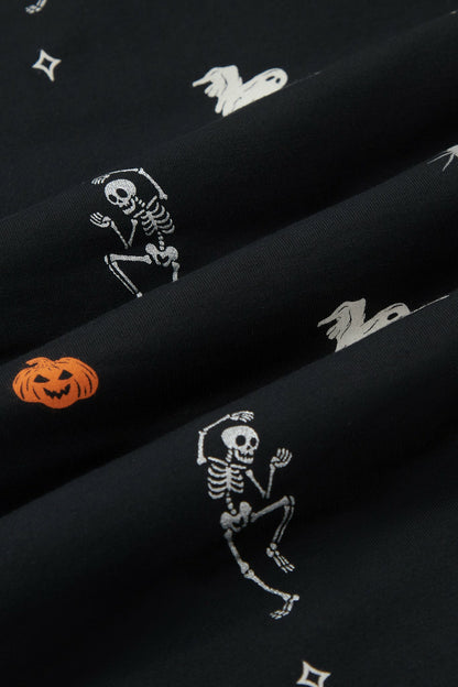 Kyte Baby Zippered Romper in Halloween Friends