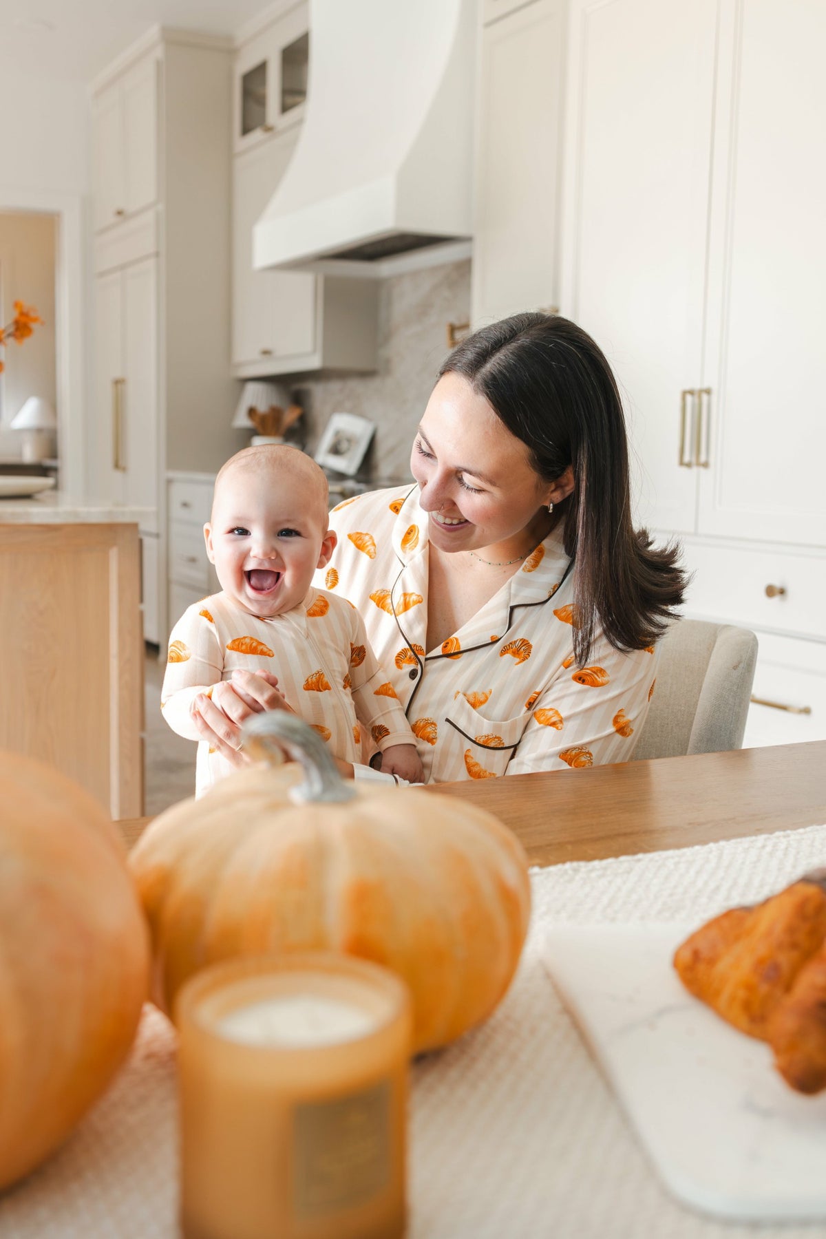 Kyte Baby Zippered Romper in Croissant