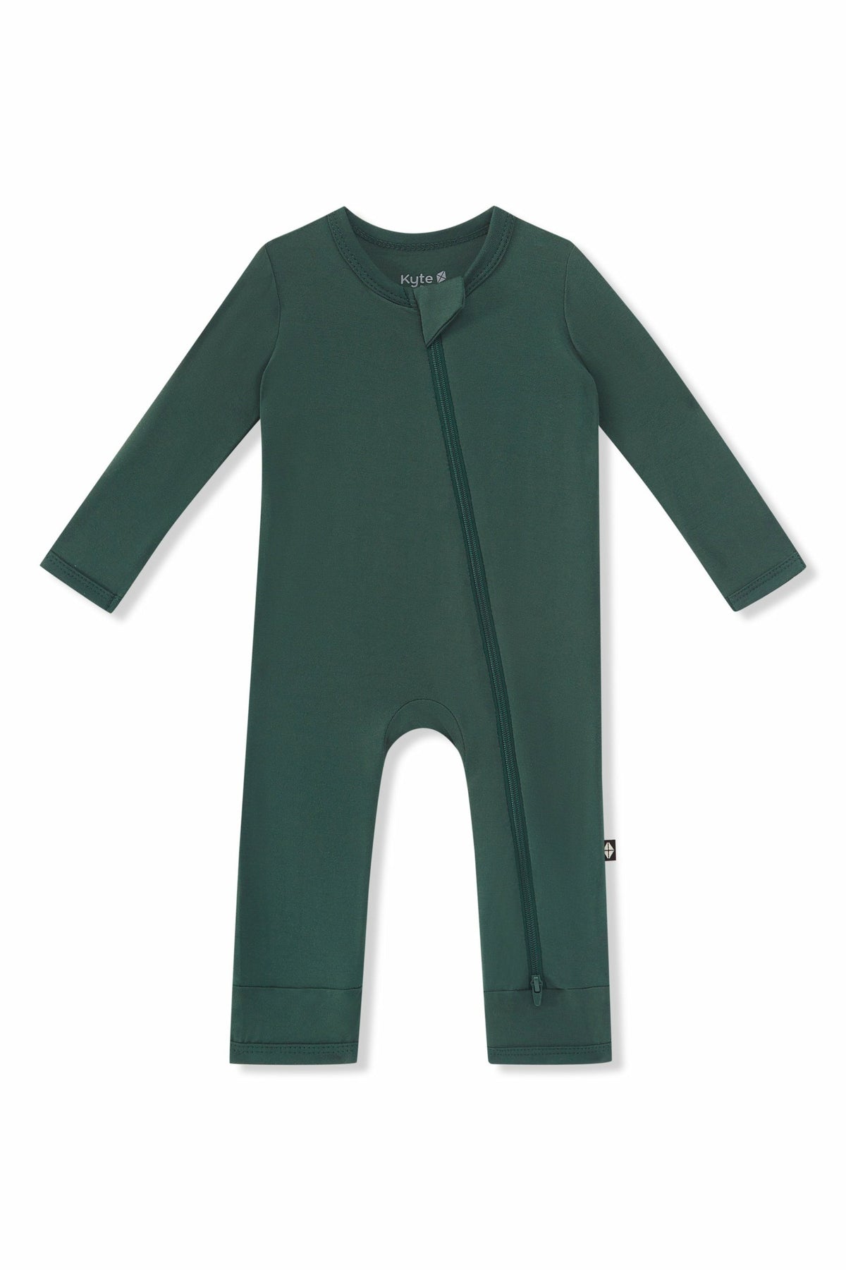 Kyte Baby Zippered Romper in Cypress