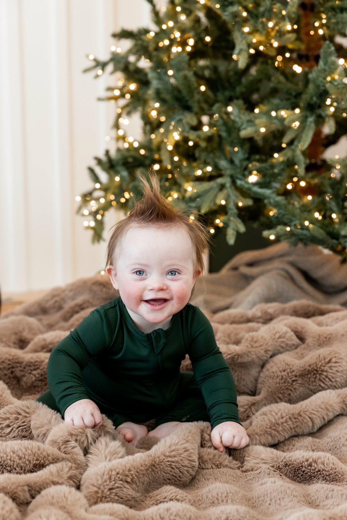 Kyte Baby Zippered Romper in Cypress