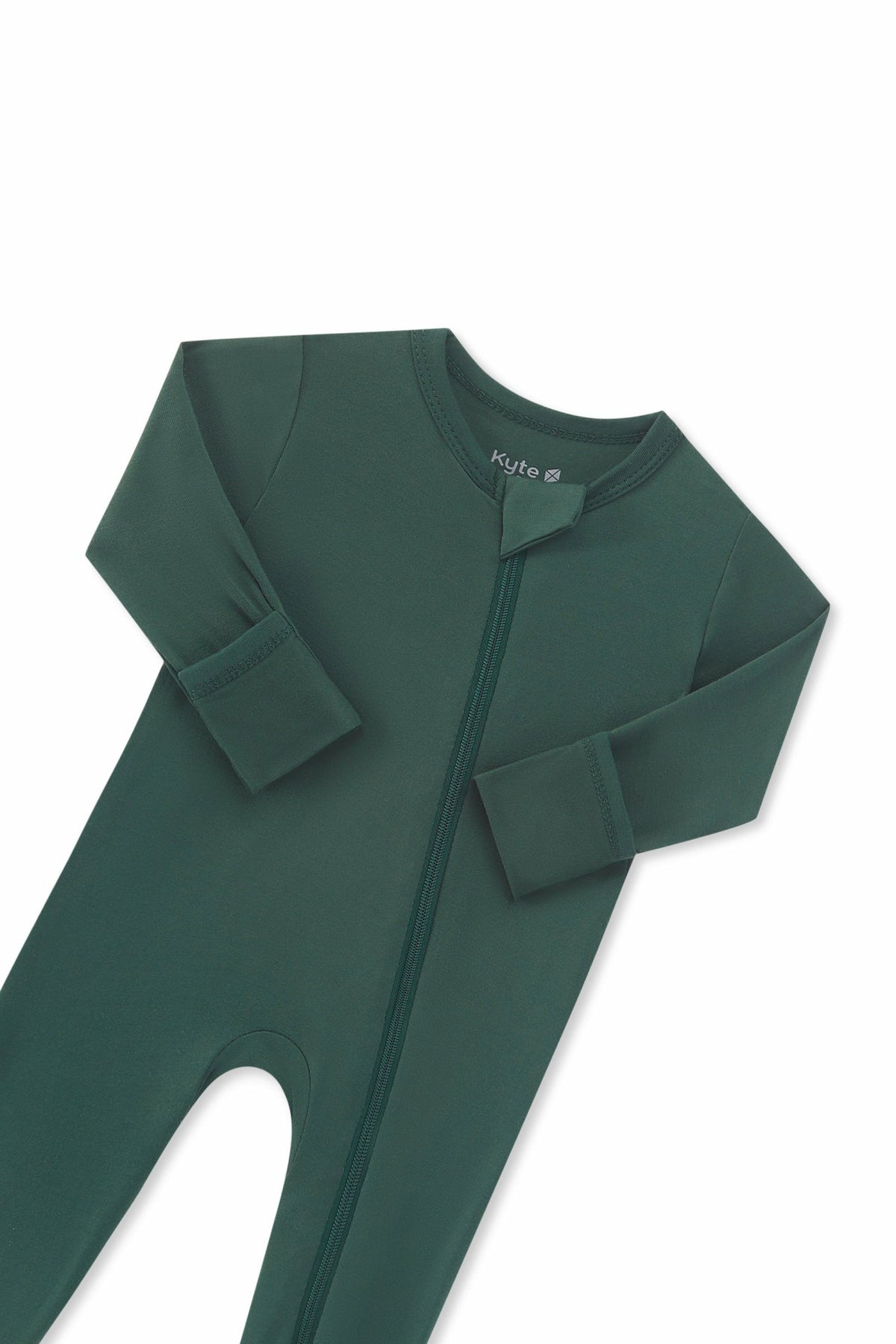 Kyte Baby Zippered Romper in Cypress